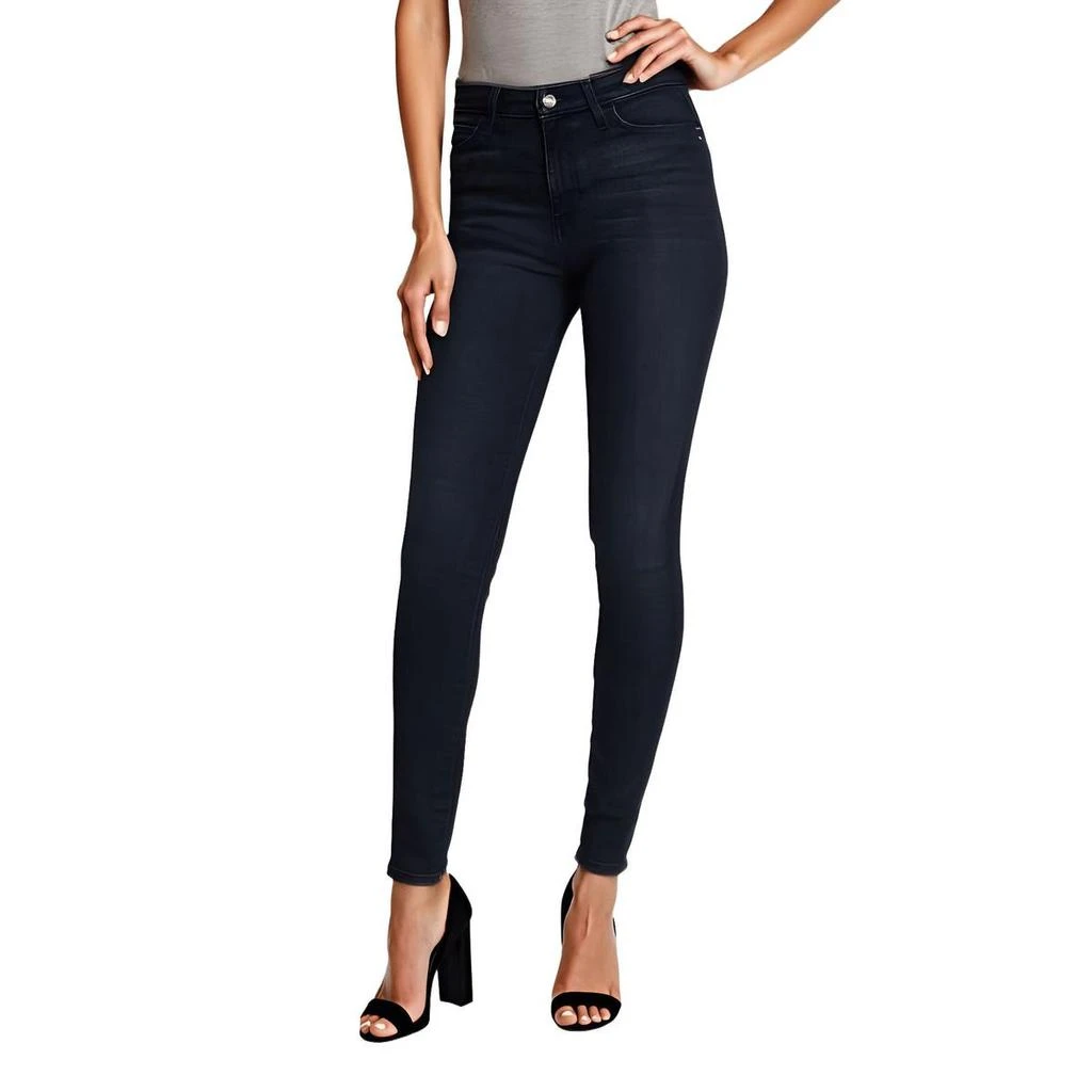 GUESS Womens Denim High Rise Skinny Jeans 1