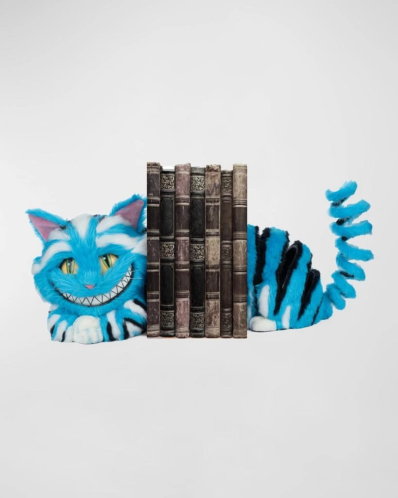 Katherine's Collection Cheshire Cat Book Ends 1