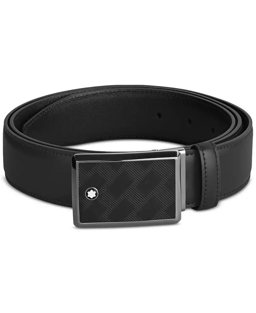 MontBlanc Extreme 3.0 Black Leather Belt - Belts - Compare  display picture 3