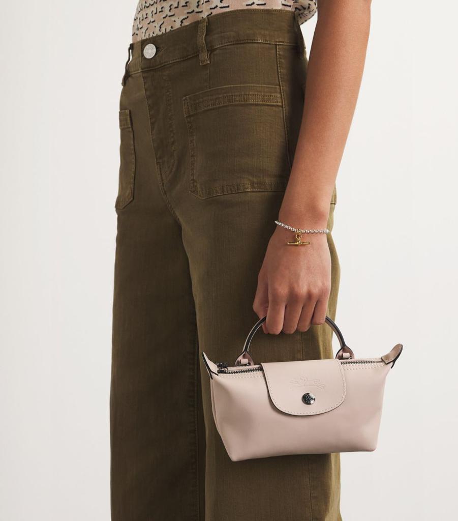 ハンドバッグ LONGCHAMP 25FW Le Pliage Pouch Mini Bag Xtra XS 34205987 P55 Le Pliage Xtra XS Crossbody bag Turtledove - Leather