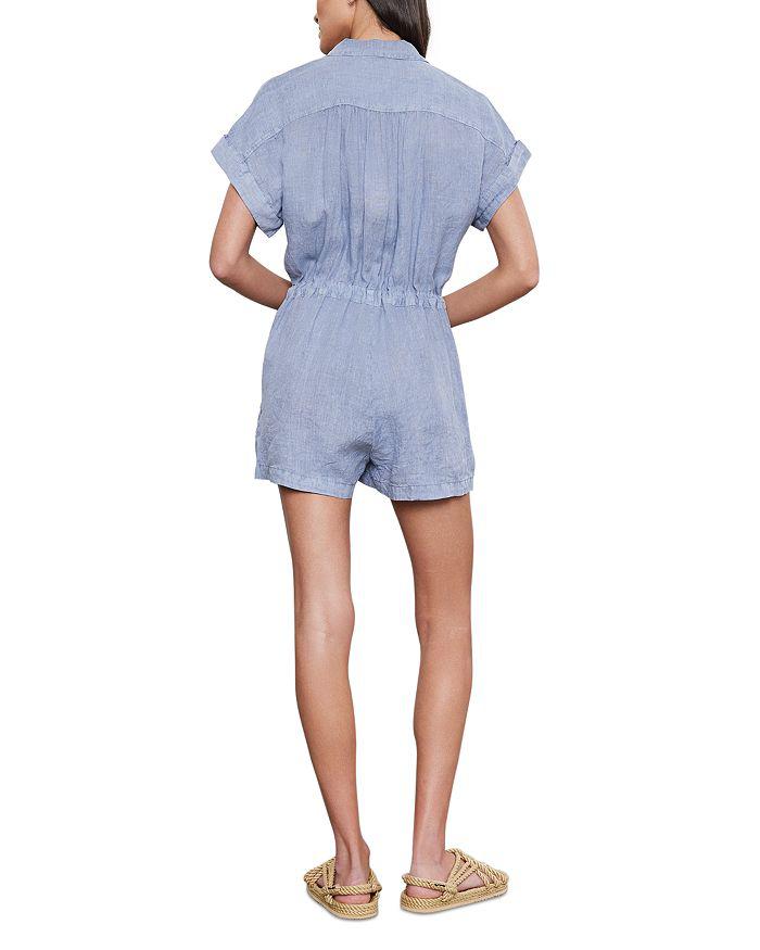 Velvet by Graham & Spencer Clare Linen Romper