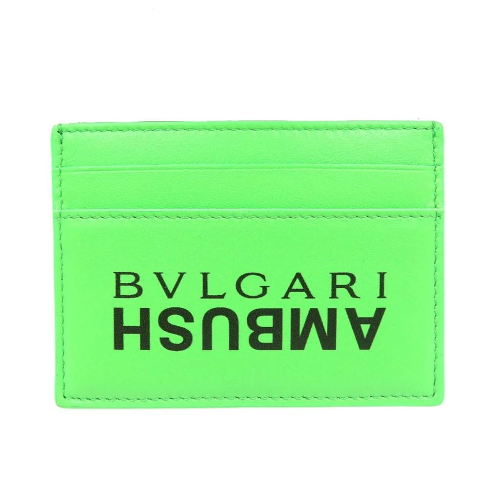 BVLGARI Leather Card Case (Pre-Owned)