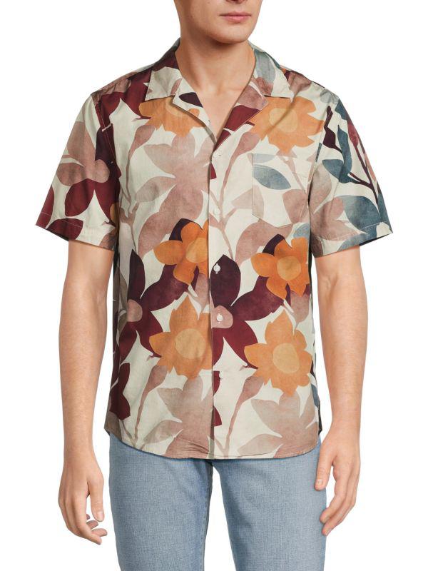 Original Paperbacks Florence Floral Camp Shirt