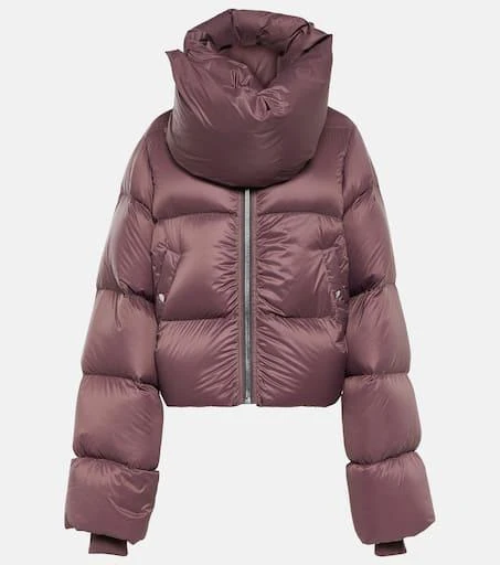 Rick Owens Funnel neck puffer jacket 1