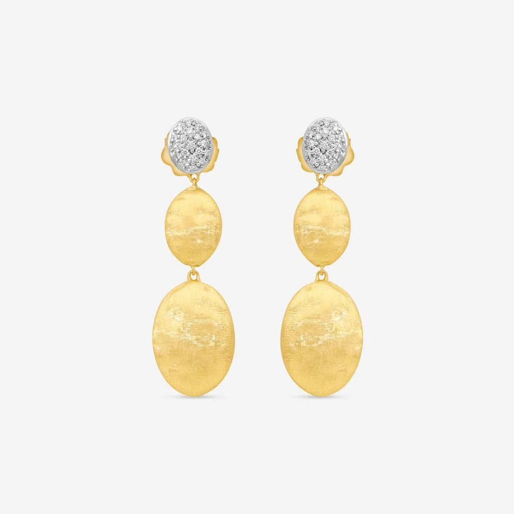 Marco Bicego Marco Bicego Siviglia 18K Yellow & White Gold Drop Earrings OB1711_B_YW_Q6 1