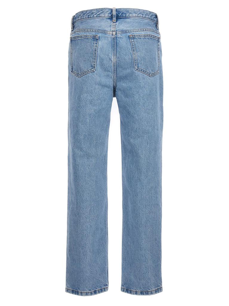 A.P.C. A.P.C. Mid-Waisted Straight-Leg Jeans