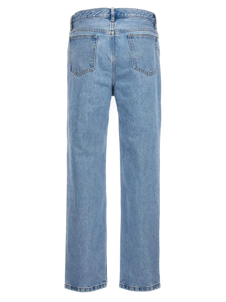 A.P.C. A.P.C. Mid-Waisted Straight-Leg Jeans 2