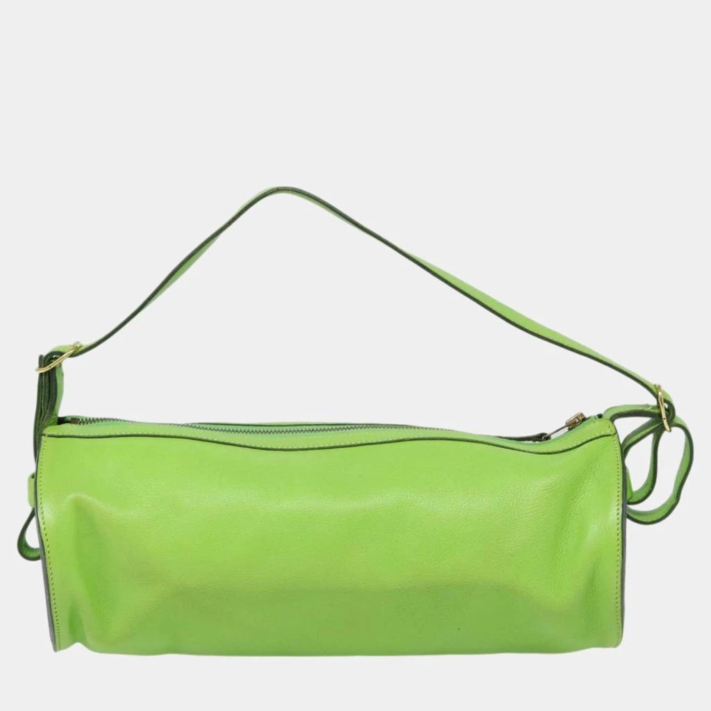 Hermes Hermes Green Leather handbag 3