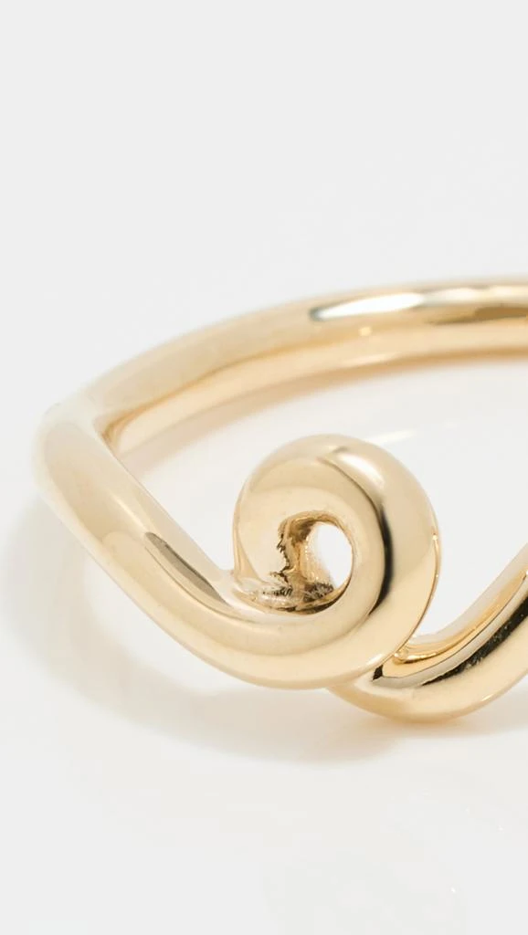 Bea Bongiasca Gold Wave Ring 3