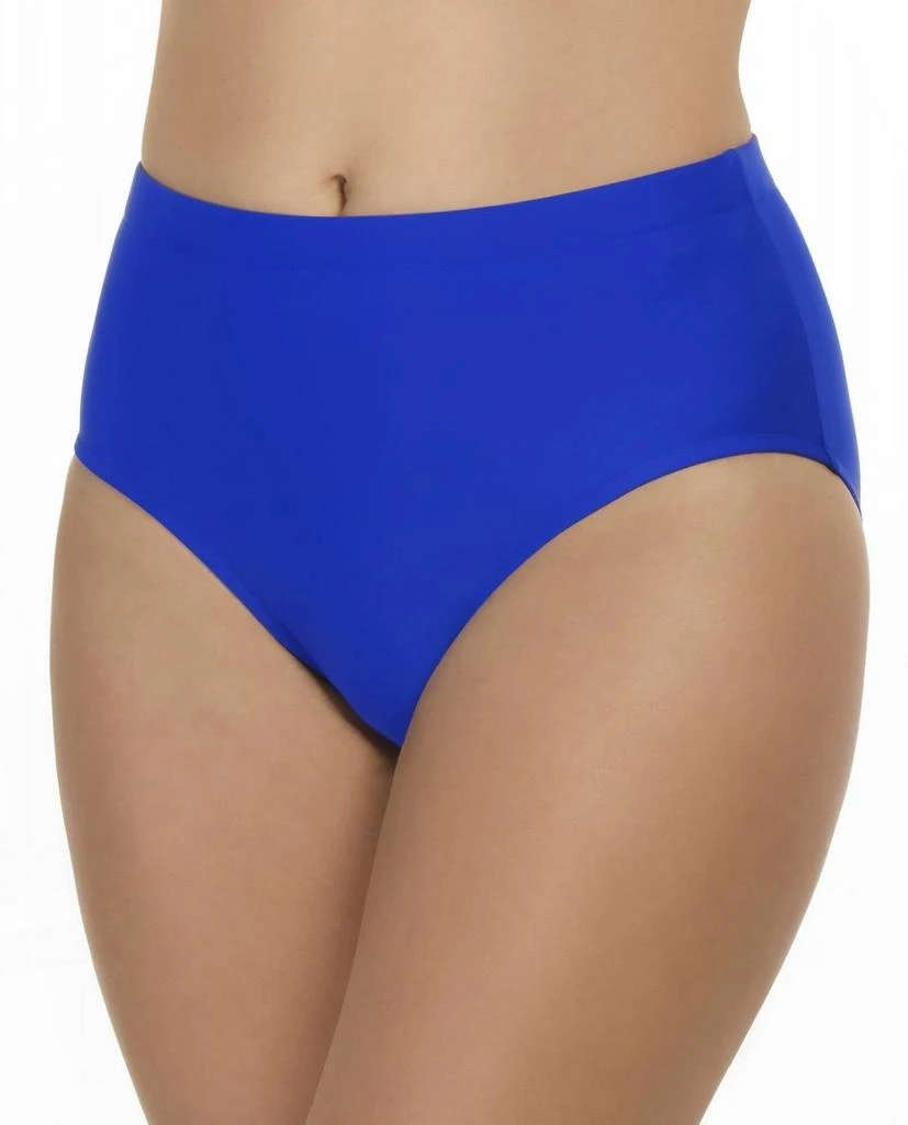 Shape Solver High Waist Tankini Bottom - Plus In Royal