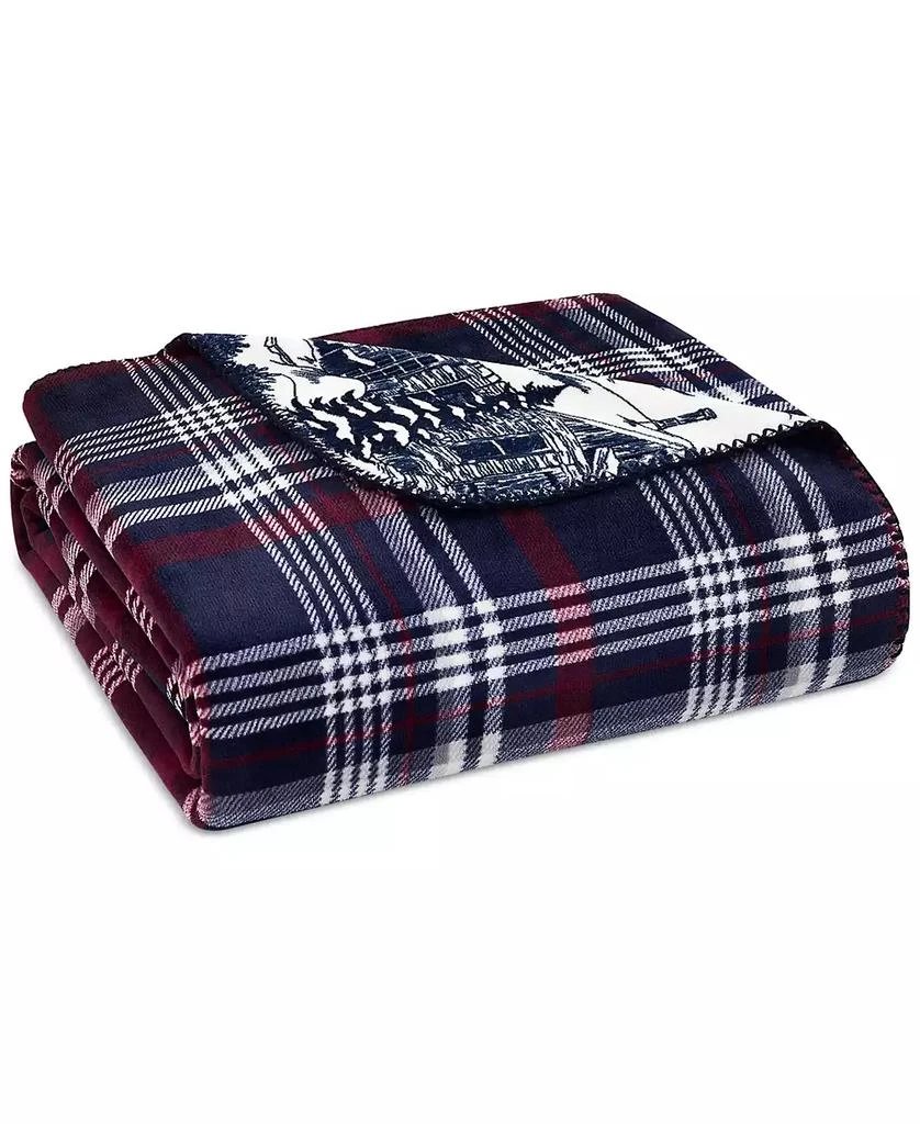 UGG Reversible Plaid Throw, 50" x 70" 4