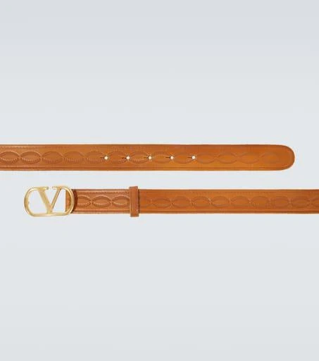 Valentino VLogo Signature leather belt 4