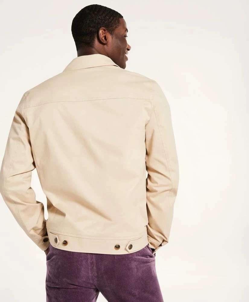 Brooks Brothers Stretch Cotton Twill Bomber Jacket 4