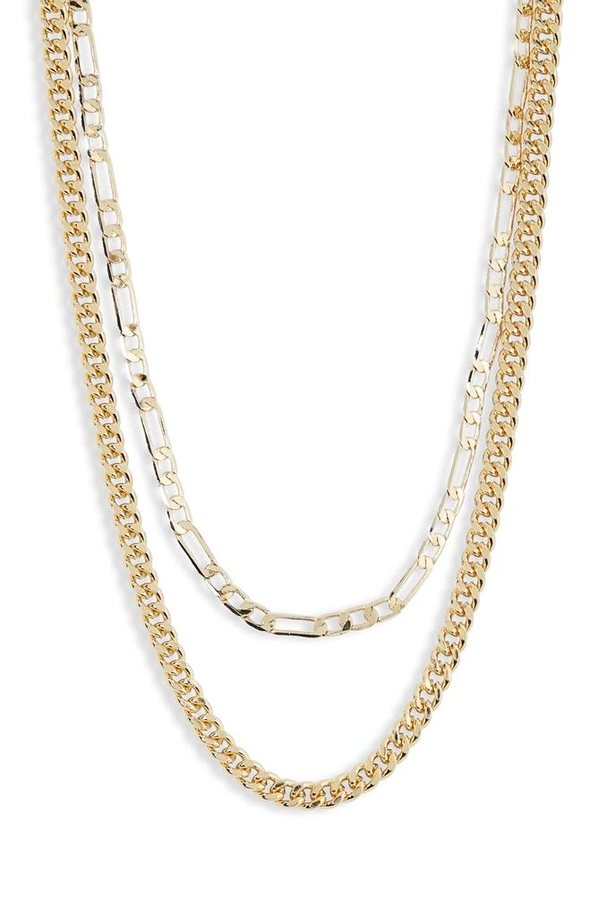 Nordstrom Layered Chain Link Necklace 1