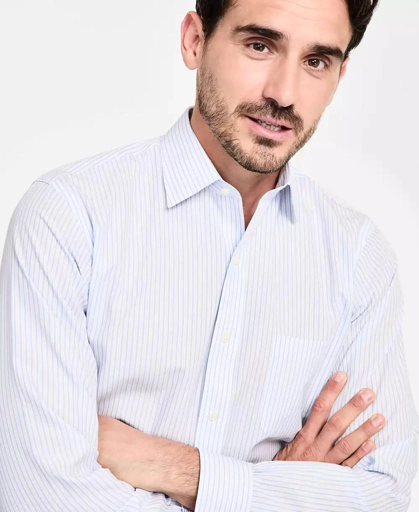 Brooks Brothers Men's Regular-Fit Stripe Dress Shirt 3