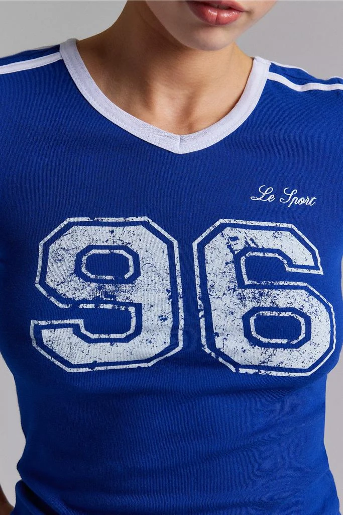 Urban Outfitters Le Sport Graphic Fitted Baby Tee 2