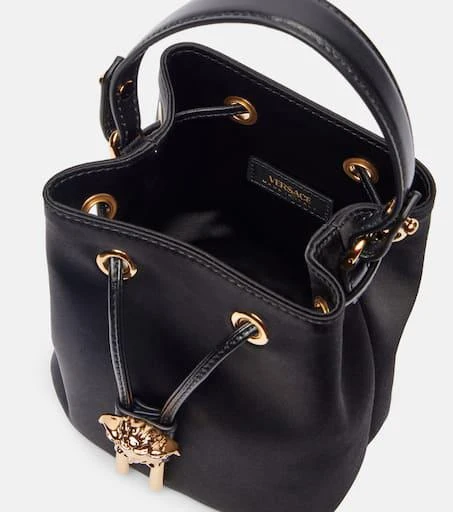 Versace La Medusa Mini satin bucket bag 3