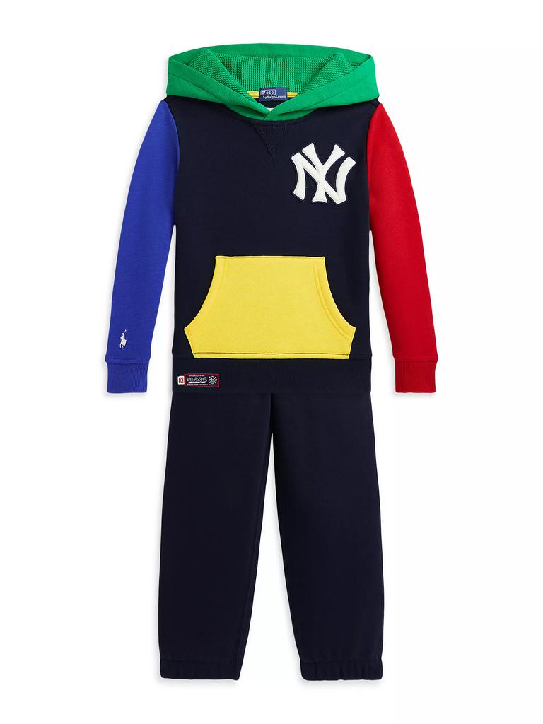 Ralph Lauren Little Boy's & Boy's MLB Yankees Logo Jogger Pants