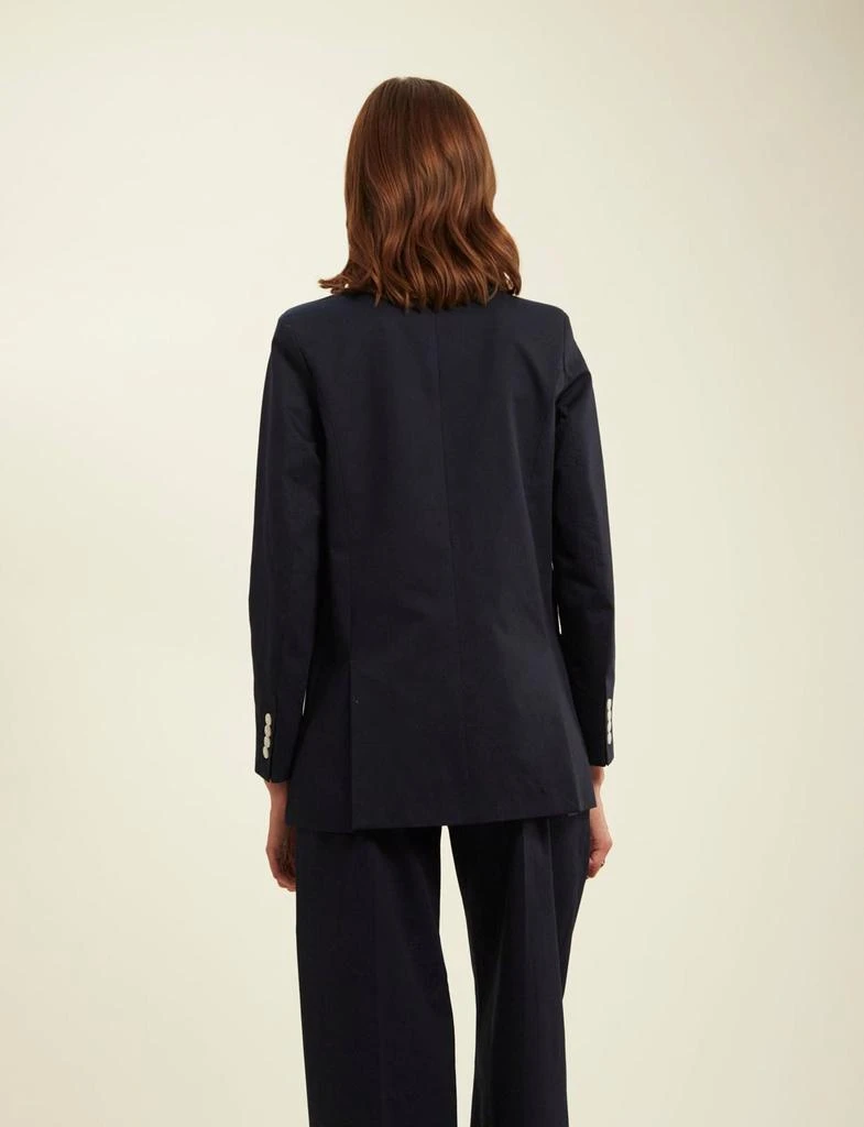 INES DE LA FRESSANGE PARIS Bruna navy blue jacket 5