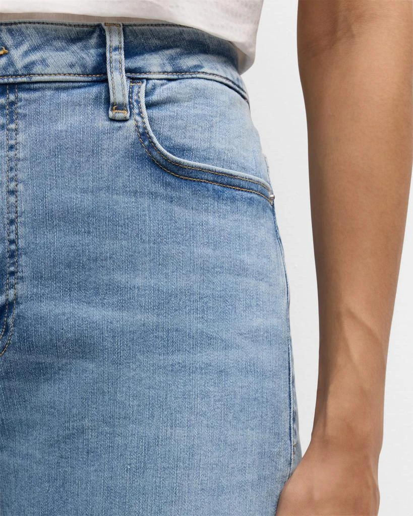 FRAME Le Crop Mini Boot Step Fray Jeans 5