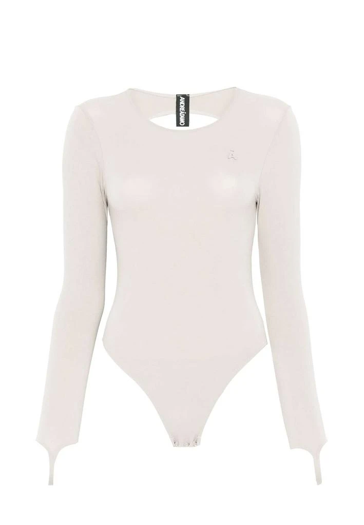 ANDREA ADAMO Andrea Adamo Open Back Bodysuit 1