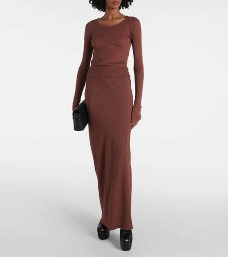 Rick Owens Knitted maxi skirt 2