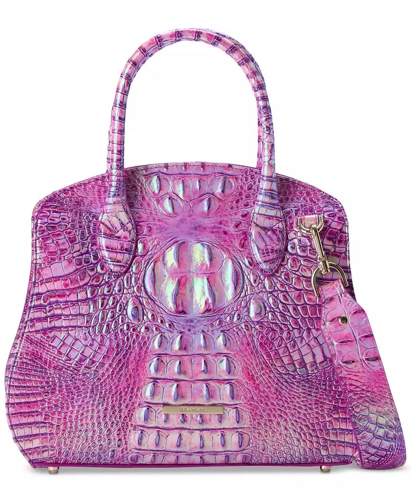 Brahmin Rosetta Melbourne Medium Leather Satchel 1
