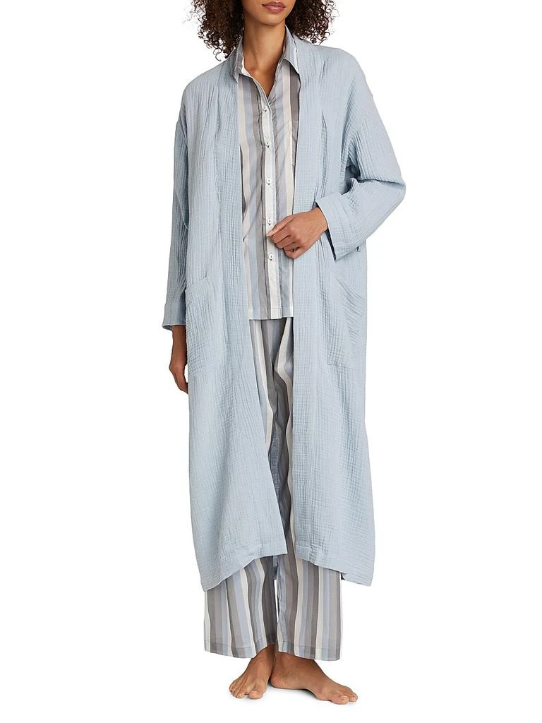 Pour Les Femmes Angel Cotton Gauze Long Robe 2