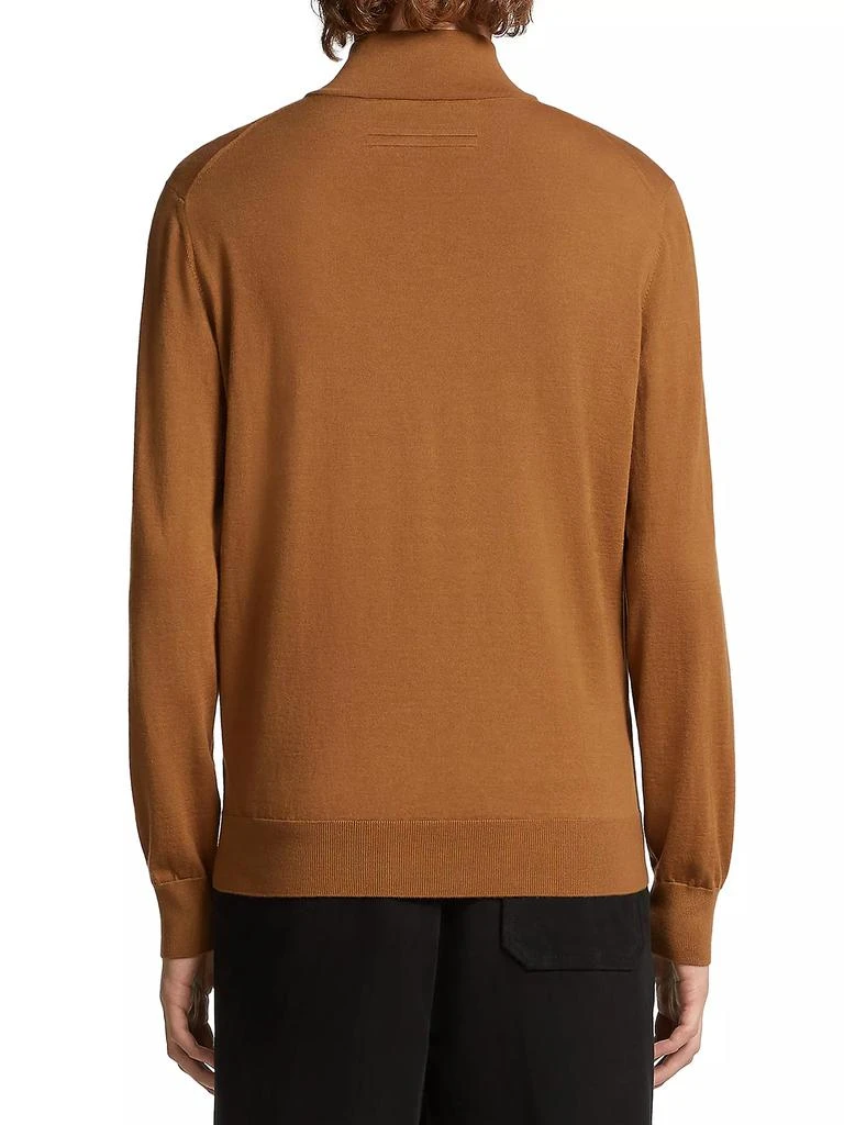 Zegna Zip Mock Neck Sweater 3