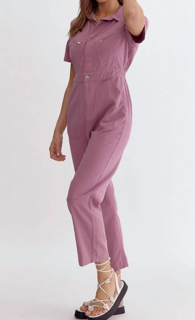 Entrousa Entrousa - Short Sleeve Jumpsuit 2