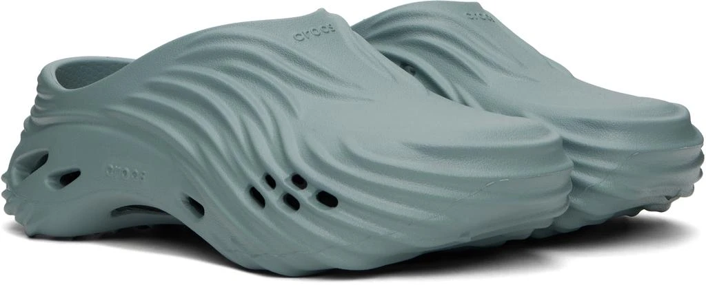 Crocs Blue Echo Wave Clogs 4