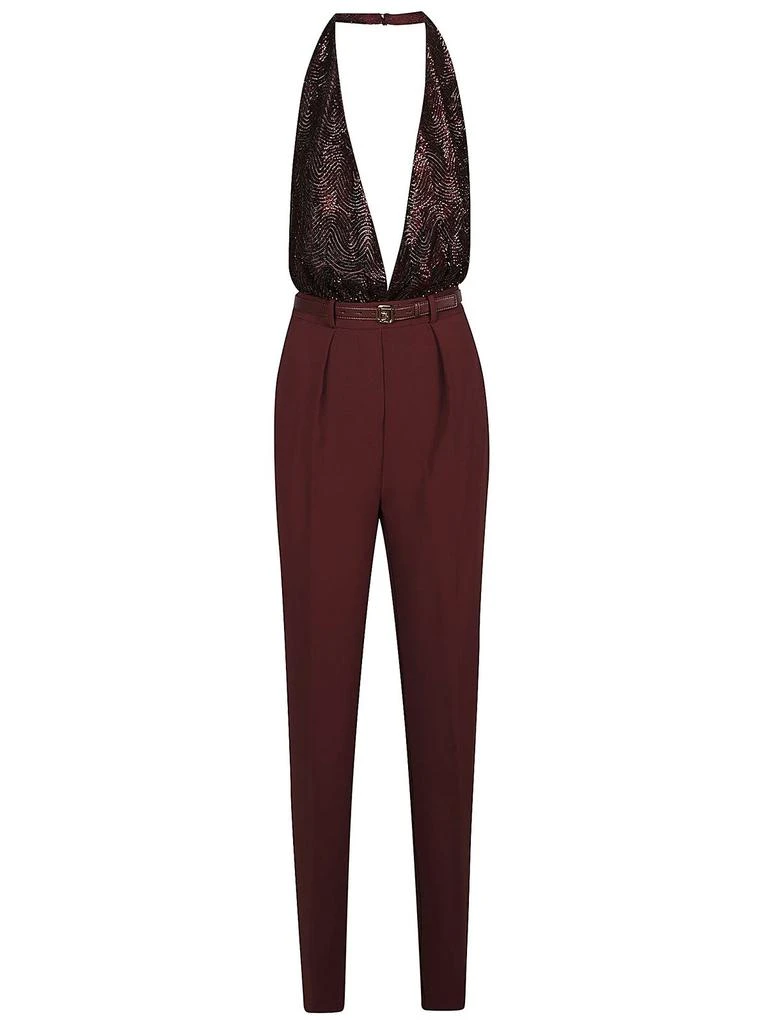 ELISABETTA FRANCHI Elisabetta Franchi Sequins Embroidered Jumpsuit 1