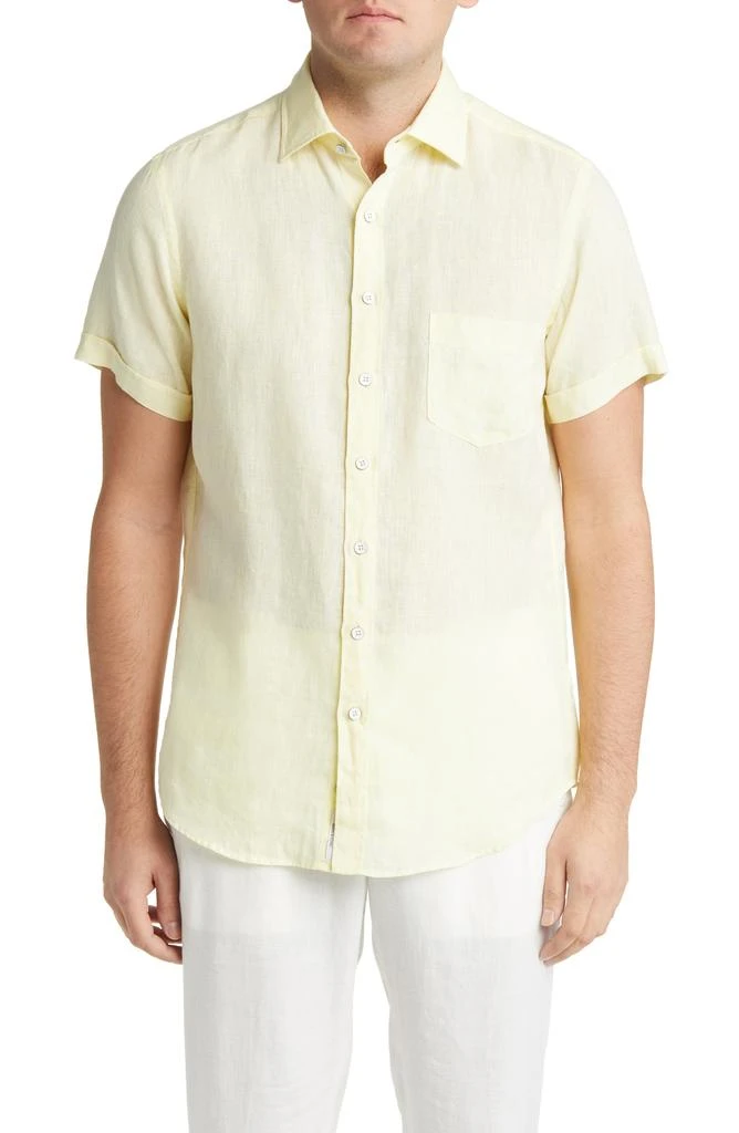 Rodd & Gunn Ellerslie Short Sleeve Linen Button-Up Shirt 1
