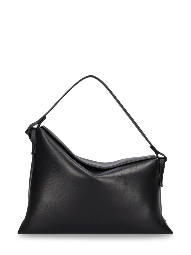 AESTHER EKME Mini Lune Smooth Leather Shoulder Bag