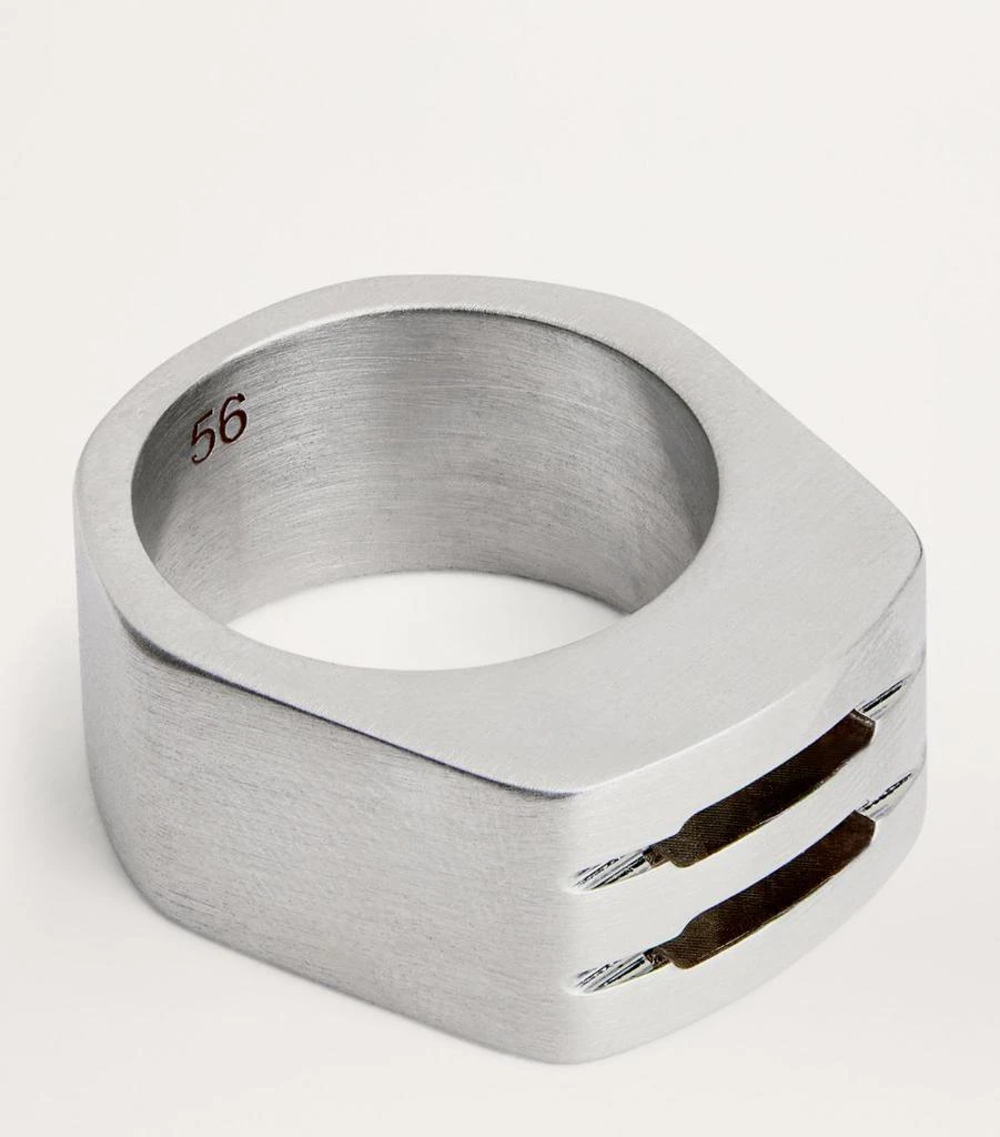 Rick Owens Brass Grill Ring - BeyondStyle