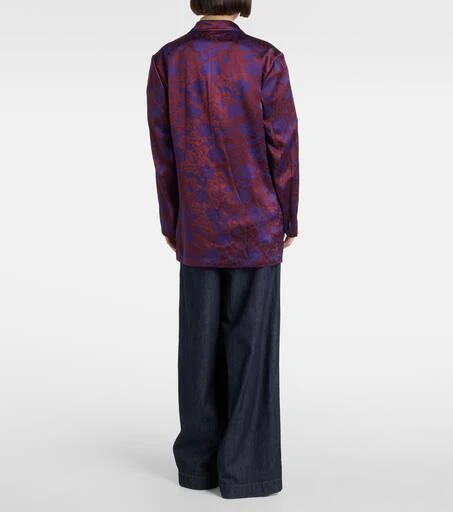 Dries Van Noten Floral jacquard blazer 3