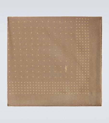 Yves Saint Laurent Silk pocket square 1