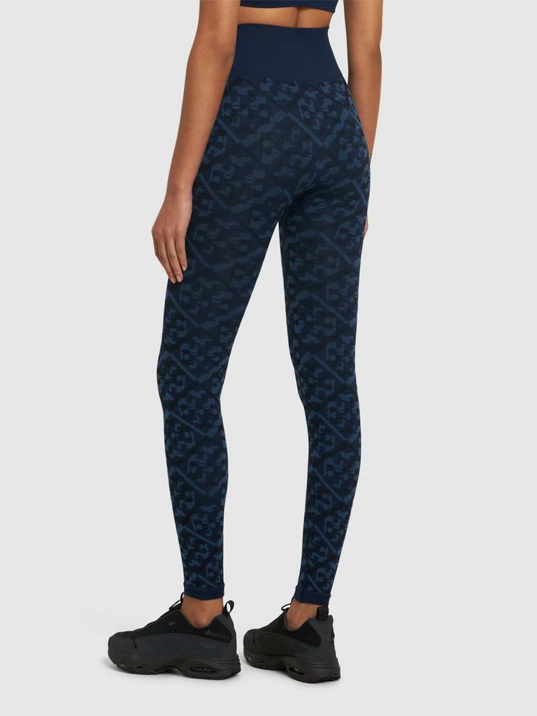 Tory Sport Logo Jacquard Seamless Leggings 2
