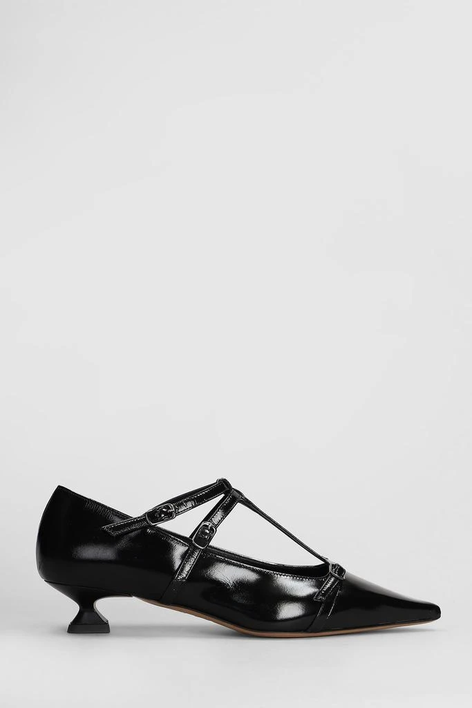 The Seller Pumps In Black Patent Leather 1