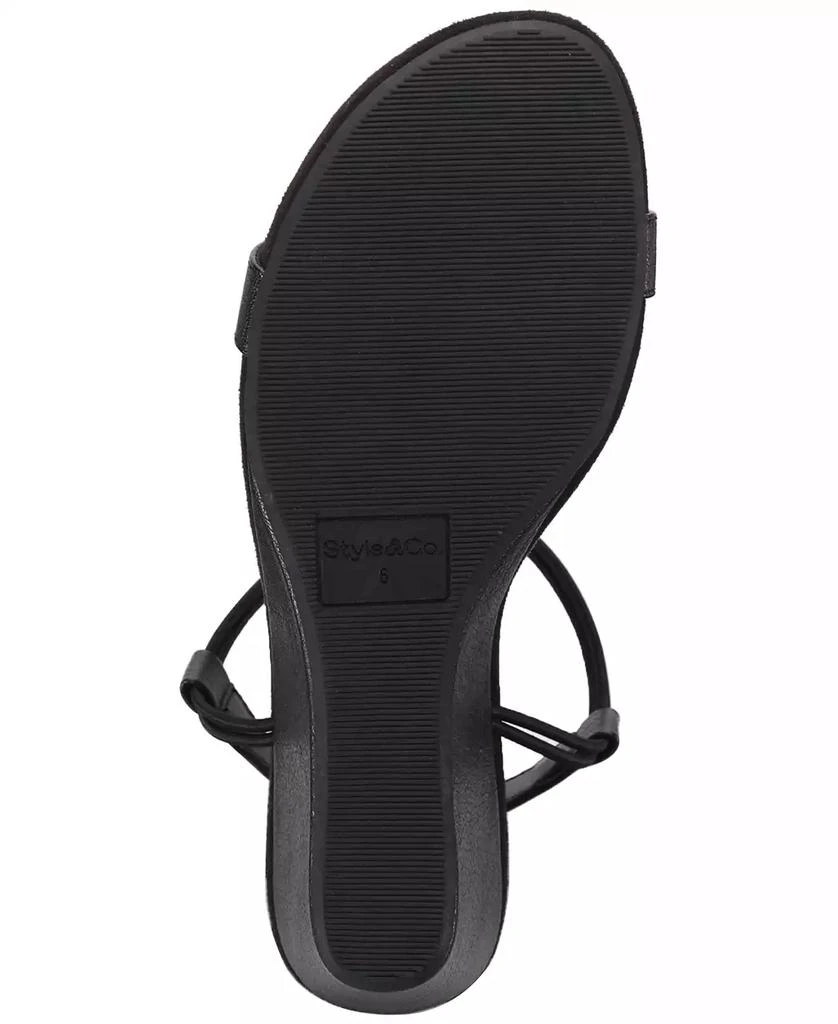 Style & Co Women's Mulan Wedge Open-Toe Sandals, Created for Macy's 5