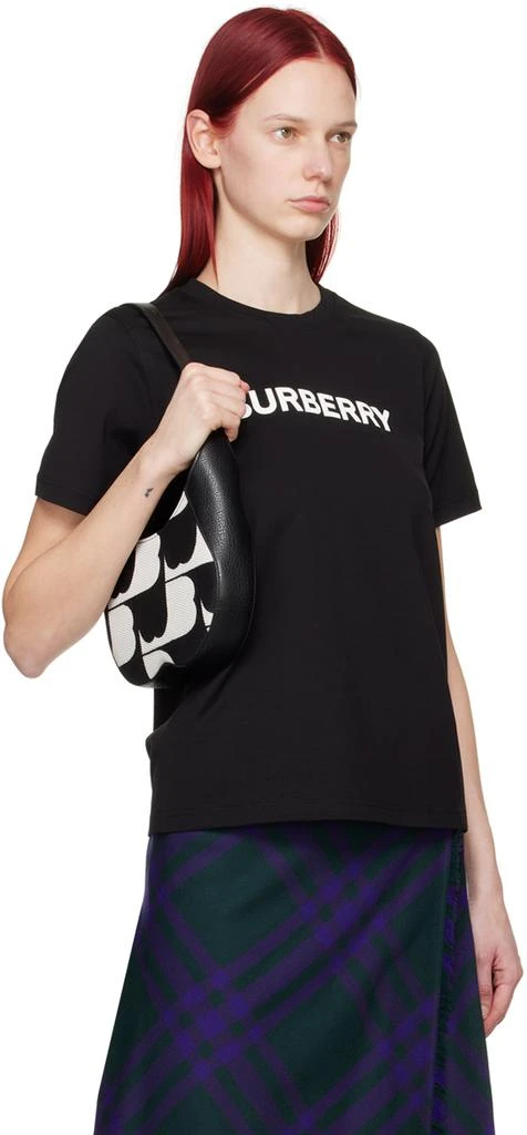 Burberry Black Bonded T-Shirt 2