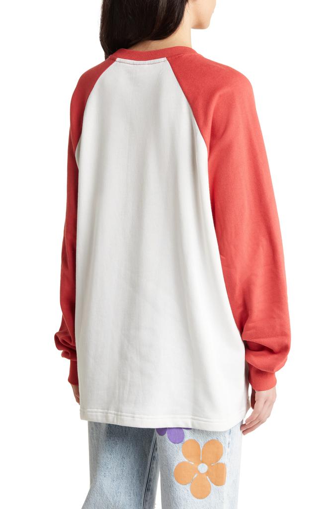 PacSun Pac Sport Colorblock Long Sleeve Baseball T-Shirt