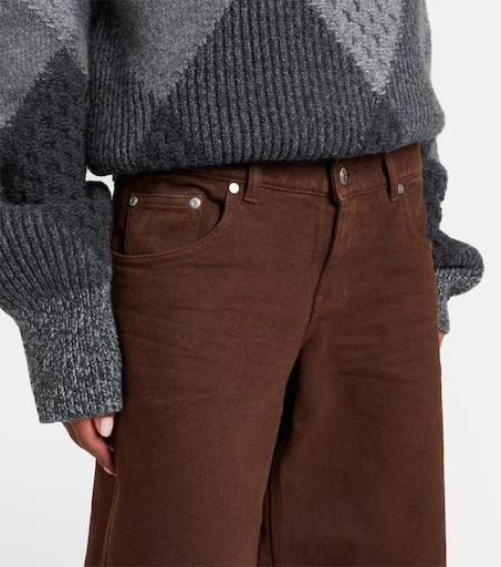 Stella McCartney Low-rise wide-leg jeans 4