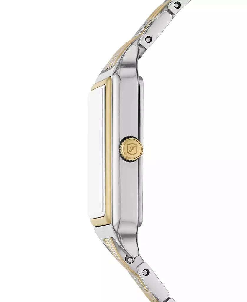 Fossil Women's Raquel Three-Hand Date Two-Tone Stainless Steel Watch and Bracelet Set, 23mm 2