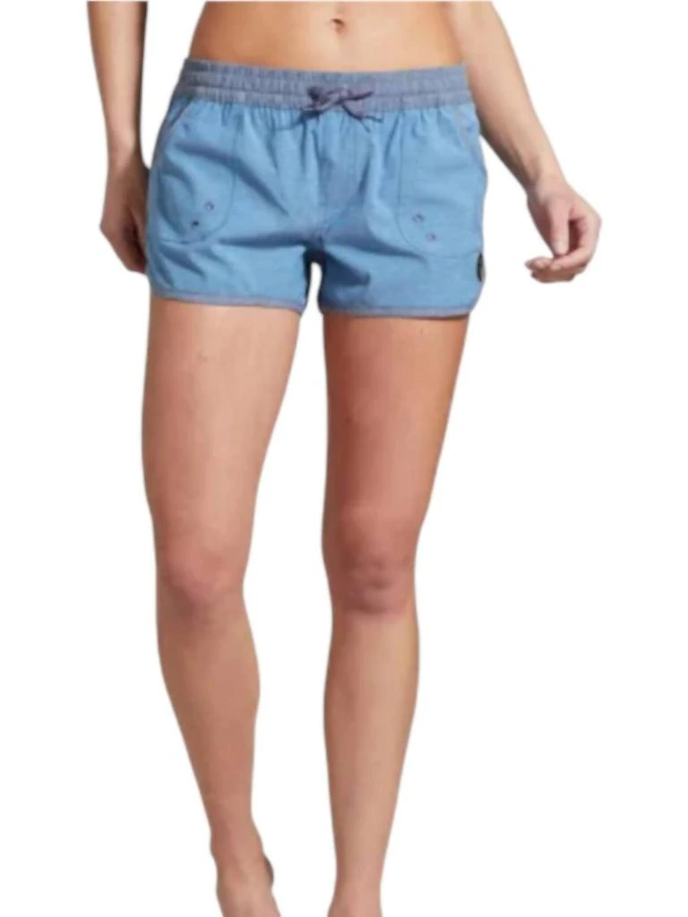 United By Blue Hybrid Board Short In Blue 1
