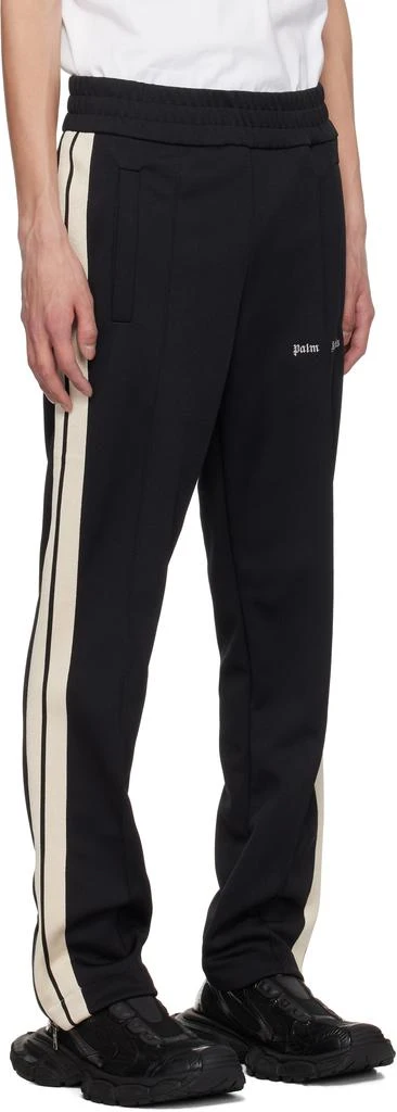 Palm Angels Black Classic Logo Track Pants 2
