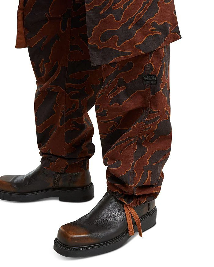 G-Star R-3N Cotton Camouflage Regular Straight Fit Cargo Pants 4