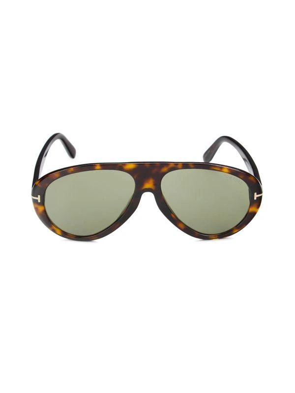 Tom Ford 60MM Biker Sunglasses 1