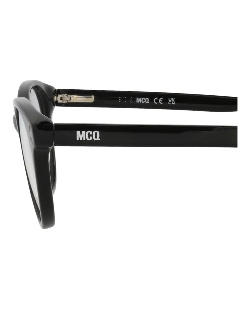 Alexander McQueen Round-Frame Acetate Optical Frames 4
