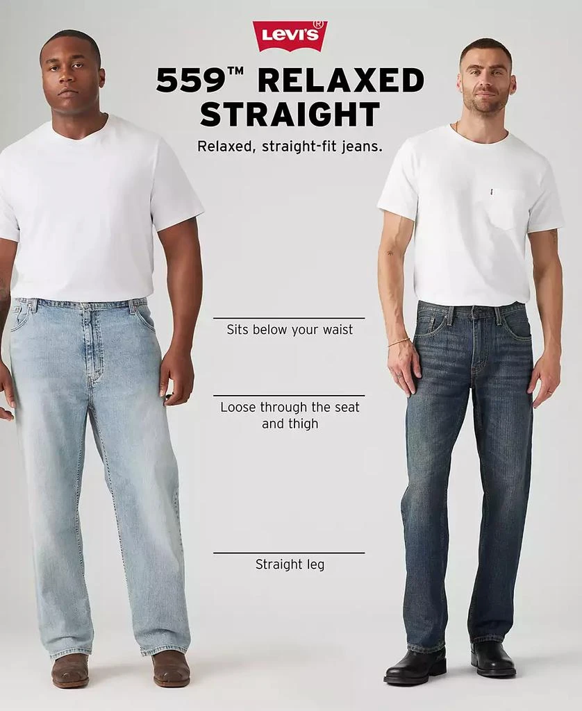 Levi's Levi’s Men’s 559 Relaxed Straight Fit Stretch Jeans 6